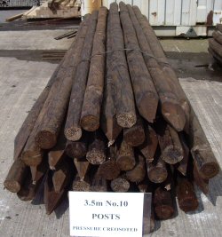 3.5m No. 10 Posts (click to enlarge)
